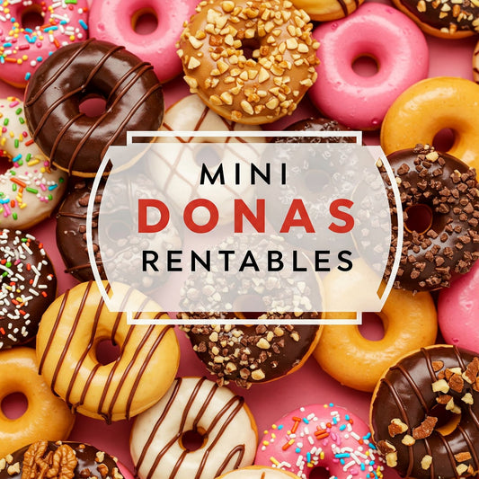 Mini Donas Rentables-35 Recetas